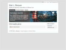 Tablet Screenshot of edermarques.net